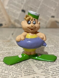 ☆1980年代/アルビン&チップマンクス/PVCフィギュア即決ビンテージ/The Chipmunks/PVC Figure(80s/Theodore) CT-031