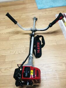 美品 HAIGE エンジン草刈り機 25.2cc 動作確認済み