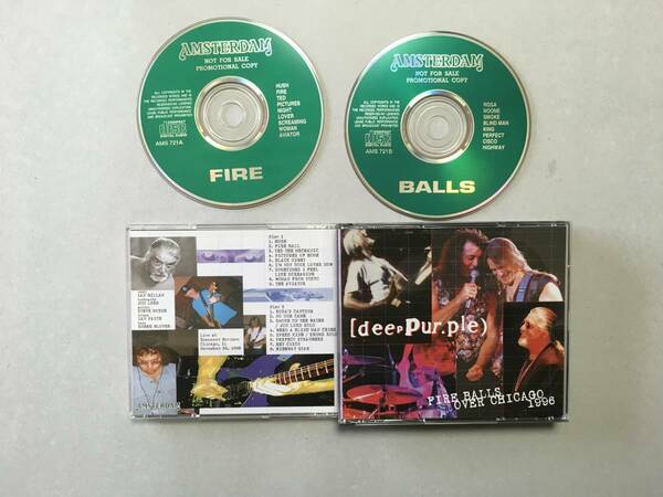 DEEP PURPLE FIRE BALLS OVER CHICAGO 1996