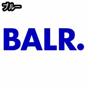 送料0★20.0×5.5cm【BALR】★ボーラー★　アスリート・サッカー・フットサル・スポーツステッカー(1)