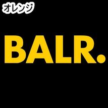 送料0★10.0×2.8cm【BALR】★ボーラー★　アスリート・サッカー・フットサル・スポーツステッカー(0)_画像4