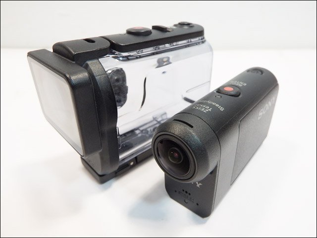 オリジナルデザイン手作り商品 SONY digital HD video camera recorder Action Cam HDR-AS300R White)（Ja
