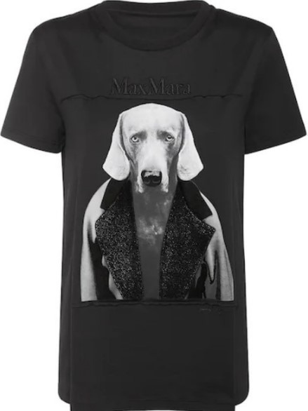未使用タグ付き マックスマーラ Tシャツ 犬 表参道 売り出し特注品 www