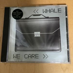 4枚まで同梱可能　WHALE WE CARE 中古 CD オルタナロック UK イギリス ■盤面ほぼ新品■