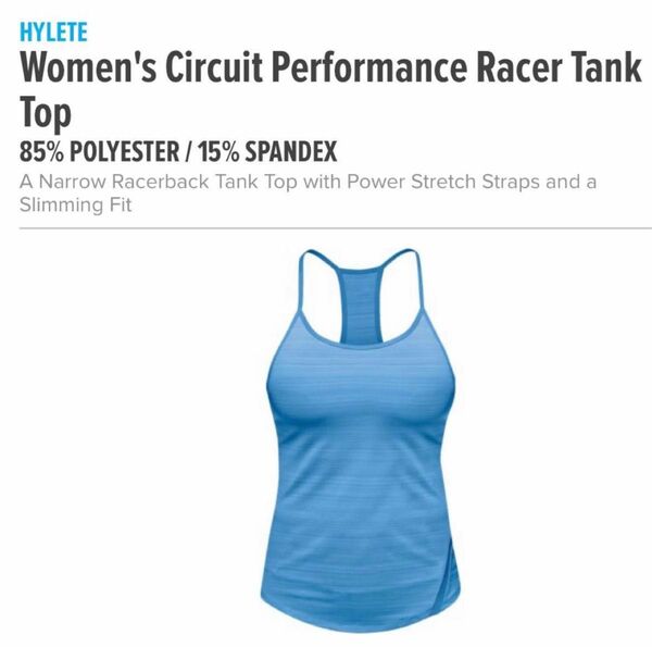 HYLETE Insignia Racer Tank size Lタンクトップ 