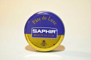  free shipping } dark brown color SAPHIR(safi-ru) beads wax polish 50ml shoes wak Scream oil leather leather shoes 