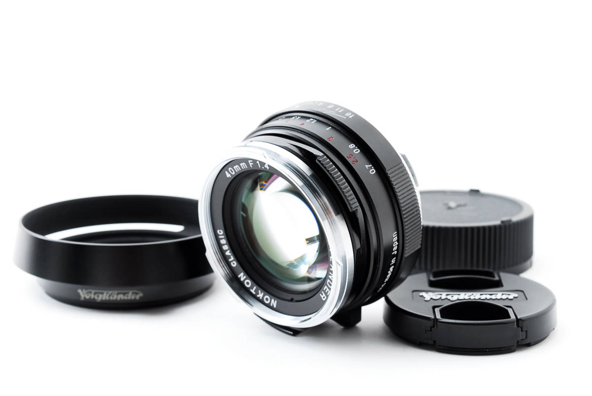 ヤフオク! -「voigtlander nokton classic 40mm f1.4」の落札相場