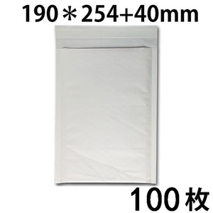 クッション封筒 #0 新品 白 内寸170x254mm 100枚 送料無料 配送エリア 全国（北海道・九州・沖縄・離島を除く）