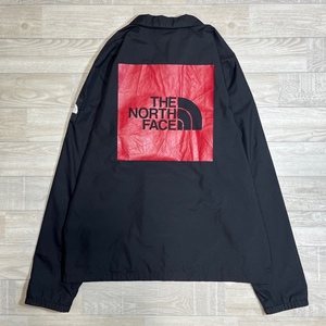 THE NORTH FACE/ザ ノースフェイス/海外規格/スクエアロゴ×バックプリントロゴコーチジャケット/NF0A3SCB/Lサイズ/オーバーサイズ