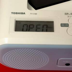 TOSHIBA CDラジカセ TY-C160 ホワイト STEREO RADIO AM・FMの画像3