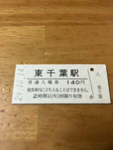 JR東日本 総武本線 東千葉駅（平成29年）