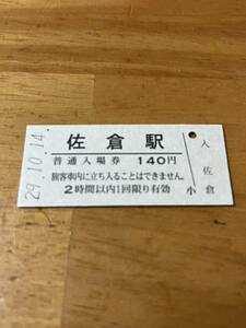 JR東日本 総武本線 佐倉駅（平成29年）