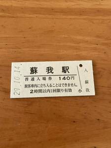 JR東日本 外房線 蘇我駅（平成29年）