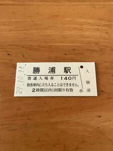 JR東日本 外房線 勝浦駅（平成29年）