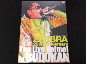 ライブ2DVD[ZEEBRA/THE LIVE ANIMAL in BUDOKAN]キングギドラRHYMESTER雷家族OZROSAURUS妄走族LAMP EYE証言D.O加藤ミリヤYOU THE ROCK★