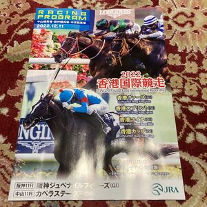 JRA Racing Program 2022.12.11( day ) Hong Kong international . mileage ( Hong Kong va-z* Sprint * mile * cup ), Hanshin jupena il Filly z(G I), other 