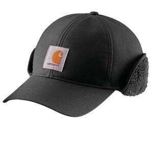 カーハート　耳あて　キャップ　黒　M～L　●新品●新作　Carhartt