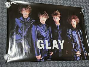 GLAY　ポスター　TDK　①　未使用 　TERU JIRO TAKURO HISASHI