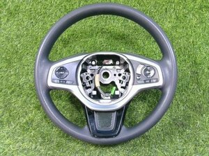 N-VAN JJ1 original steering wheel steering wheel airbag cover lack of switch tested urethane made 37cm used 