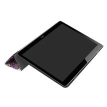 ※Huawei MediaPad T3 10 専用マグネット開閉式 スタンド機能付き専用三つ折ケース 薄型 軽量型 高品質PUレザーケース 蝶_画像4