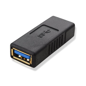 [ бесплатная доставка ]USB 3.0 женский / женский трансляция адаптер * трансляция штекер A( женский )-A( женский ) черный * USB оборудование компаньон ... удобный удлинение трансляция 