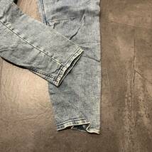 C ☆ 名作!!ジョグジーンズ [イタリア製] 'DIESEL ディーゼル' JOGG JEANS 「Fayza-T」 ダメージ加工 スウェットデニムパンツ 23 ボトムス_画像4