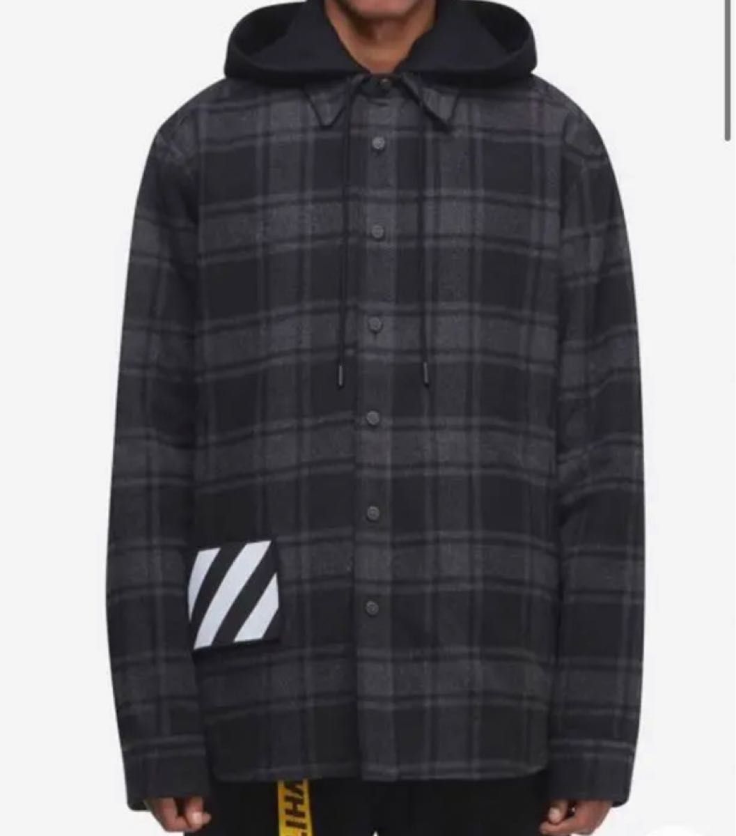 OFF-WHITE フランネルシャツ SSENSE限定 smcint.com