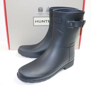  regular price 21450 new goods genuine article HUNTER WFS1098RMA ORIGINAL REFINED SHORT short boots Hunter JP24 US7 UK5 EU38 FS171