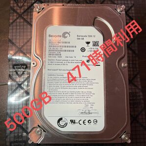 Seagate SATA 7200回転 500GB 3.5インチ barracuda 7200.12