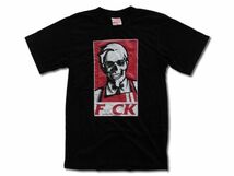 【phoenix】Ｆ…ＣＫ柄Tシャツ(ブラック)／サイズM_画像1