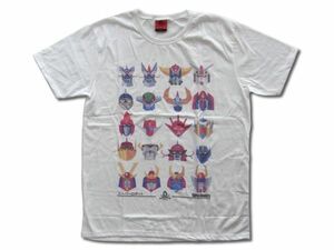 【HAMP STEAD】スーパーロボット・コレクション 柄　Тシャツ【Ｍサイズ】(hst0005m)