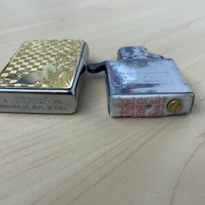 ZIPPO 猫と小鳥 金色 ライター kyo1916kの画像6