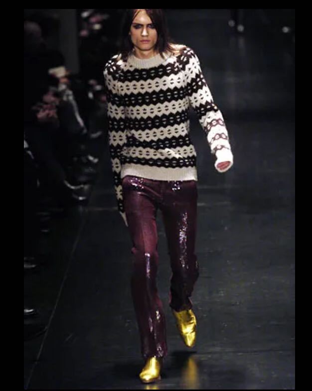 DIOR HOMME 07AW パネル切り替えしジャケットエディ スリマン 44