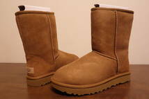 未使用 UGG Classic Short II 23cm Chestnut チェストナット 1016223 アグ ムートン ブーツ レディース クラシックショート EMU エミュ_画像4