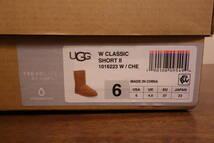 未使用 UGG Classic Short II 23cm Chestnut チェストナット 1016223 アグ ムートン ブーツ レディース クラシックショート EMU エミュ_画像10