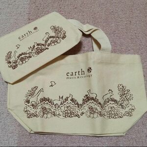 earth music & ecology ミニトートとポーチ　付録