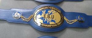 海外　限定品　送料込み　EBU　 ボクシング　Championship BoxingBelt チャンピオン　優勝　ベルト　高品質　レプリカ