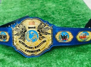 海外　限定品　送料込み 世界ヘビー級王座 WWE チャンピオン　優勝　ベルト　高品質　等身大サイズ　レプリカ 　16