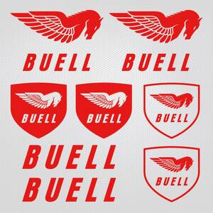 海外　限定品　送料込み BUELL ビューエル　ステッカー　セット h