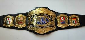 海外　限定品　送料込み プロレス　WWF/ WWA WWE Prototype Premier Championship Belt チャンピオン 優勝　ベルト　高品質　レプリカ 4