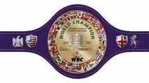 海外　限定品　送料込み　WBC Queen Elizabeth　ボクシング　Championship Boxing Belt チャンピオン　優勝　ベルト　高品質　レプリカ_画像2