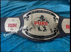 海外　限定品　送料込み プロレス　ROH リング・オブ・オナー チャンピオン 優勝　ベルト　高品質　レプリカ 3