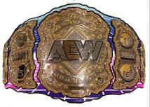 海外　限定品　送料込み オール・エリート・レスリング AEW チャンピオン　優勝　ベルト　高品質　等身大サイズ　レプリカ 10_画像1