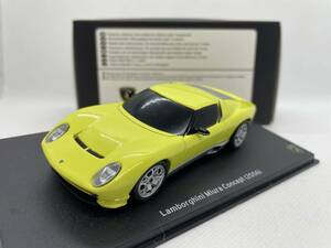 1/43 ランボルギーニ ミウラ Lamborhhini Miura Concetp 2006 イエロー J04-02-419