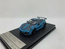 Porsche特注 1/64 ポルシェ Porsche 911 GT2 RS ブルー J04-R-226_画像1