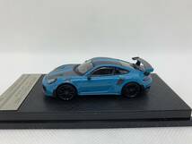 Porsche特注 1/64 ポルシェ Porsche 911 GT2 RS ブルー J04-R-226_画像2