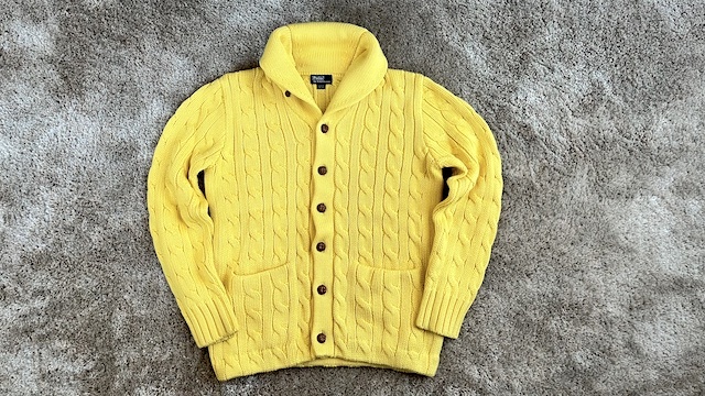 稀少カラー 可愛すぎるポロベア CHAPS チャップス カウチンニット