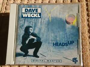  ●CD● DAVE WECKL / HEADS UP (MVCR110)