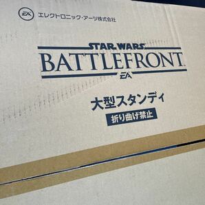 未使用 エレクトロニック アーツ株式会社 スター・ウォーズ バトルフロント ビデオゲーム大型スタンディ 縦看板パネルw102,5cmh152cmの画像6