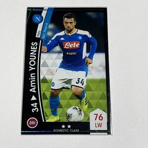 ♪♪WCCF FOOTISTA 2020 EX アミン・ユネス Amin Younes SSC Napoli RU前 ♪三点落札で普通郵便送料無料♪